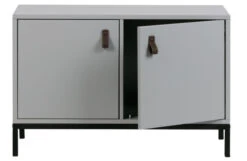 VTwonen Lower Modulreol M/2 Dører - Grå -UNOLIVING Butikk vtwonen lower modulreol m2 laager graa reoler EE01024 5 4f00