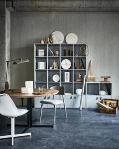 VTwonen Lower Modulreol M/4 Rom - Grå -UNOLIVING Butikk vtwonen lower modulreol m4 rum graa reoler EE01022 8 8de7