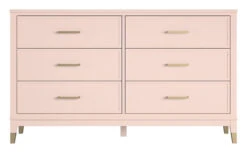 Westerleigh Kommode M. 6 Skuffer - Rosa
