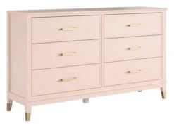 Westerleigh Kommode M. 6 Skuffer - Rosa 12 Westerleigh Kommode M. 6 Skuffer - Rosa -UNOLIVING Butikk westerleigh kommode m 6 skuffer lyseroed kommode NT01381 7 2a79