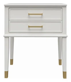 Westerleigh Nattbord - Hvit