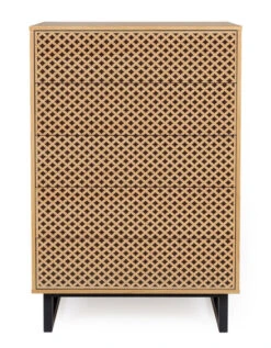 Woodman Camden Kommode - Eg/Diamond Print, 80x48