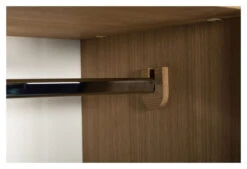 Woodman Flora Garderobeskap M. 2 Dører - Valnøtt -UNOLIVING Butikk woodman flora garderobeskab m 2 laager valnoed garderobeskabe WM00268 4 c14d