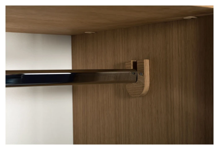 Woodman Flora Garderobeskap M. 2 Dører - Valnøtt - Bilde 4