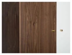 Woodman Flora Garderobeskap M. 2 Dører - Valnøtt -UNOLIVING Butikk woodman flora garderobeskab m 2 laager valnoed garderobeskabe WM00268 5 fcd6