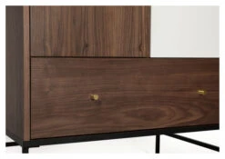 Woodman Flora Garderobeskap M. 2 Dører - Valnøtt -UNOLIVING Butikk woodman flora garderobeskab m 2 laager valnoed garderobeskabe WM00268 6 9bdc