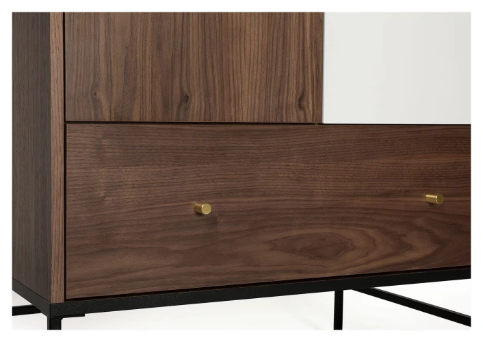 Woodman Flora Garderobeskap M. 2 Dører - Valnøtt - Bilde 6