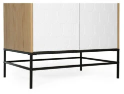 Woodman Lia Garderobeskap M. 2 Dører - Hvit -UNOLIVING Butikk woodman lia garderobeskab m 2 laager hvid garderobeskabe WM00273 5 23ac