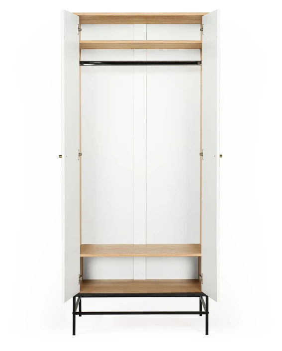 Woodman Mia Garderobeskap M. 2 Dører - Hvit - Bilde 6