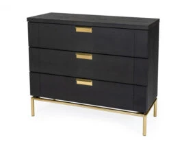 Woodman Pimlico Kommode - Charcoal -UNOLIVING Butikk woodman pimlico kommode charcoal kommoder WM00250 3 7d17