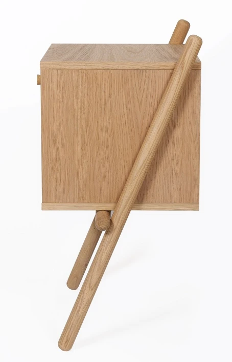 Woodman - Wiru Sengebord M. Skuffe - Natur/Hvit - Bilde 4