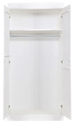 Woood - Connect Garderobeskap - Hvit -UNOLIVING Butikk woood connect garderobeskab hvid garderobeskabe EE00432 3 4ca6