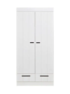 Woood - Connect Garderobeskap - Hvit 8 Woood - Connect Garderobeskap - Hvit -UNOLIVING Butikk woood connect garderobeskab hvid garderobeskabe EE00434 6 8d7f