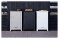 WOOOD Gijs Farmer Skap 142x85 - Svart -UNOLIVING Butikk woood gijs farmer skab 142x85 sort EE00720 3 94d4