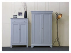 WOOOD Isabel Skap 191x118 - Grå -UNOLIVING Butikk woood isabel skab 191x118 graa EE00801 5 1d1e