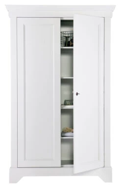 WOOOD Isabel Skap 191x118 - Hvit -UNOLIVING Butikk woood isabel skab 191x118 hvid EE00802 6 f496