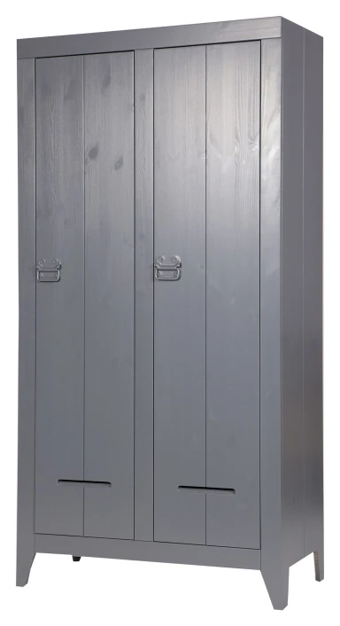 WOOOD Kluis Skap 190x95 - Grå 5 WOOOD Kluis Skap 190x95 - Grå - Bilde 5