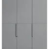 WOOOD Pure Garderobeskap 215x142x60 - Grå