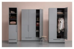 WOOOD Pure Garderobeskap - Grå 9 WOOOD Pure Garderobeskap - Grå -UNOLIVING Butikk woood pure garderobeskab graa EE03074 3 0bdc