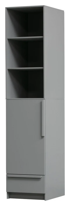 WOOOD Pure Garderobeskap - Grå 4 WOOOD Pure Garderobeskap - Grå - Bilde 4