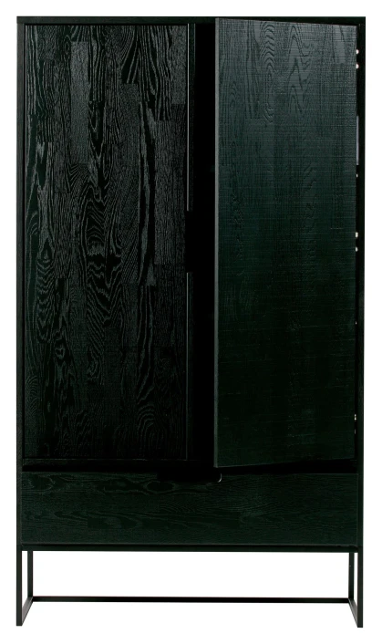 WOOOD Silas Skap 149x85 - Ask/blacknight 3 WOOOD Silas Skap 149x85 - Ask/blacknight - Bilde 3