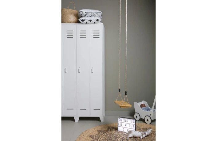 Woood - Stijn Garderobeskap - Hvit 2 Woood - Stijn Garderobeskap - Hvit - Bilde 2