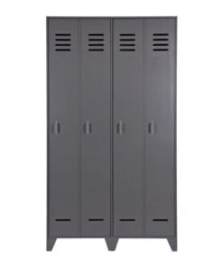 Woood - Stijn Garderobeskap - Stålgrå 15 Woood - Stijn Garderobeskap - Stålgrå -UNOLIVING Butikk woood stijn garderobeskab staalgraa garderobeskabe EE00574 9 4114