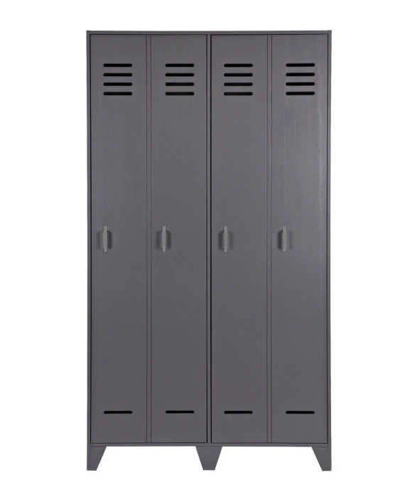 Woood - Stijn Garderobeskap - Stålgrå 8 Woood - Stijn Garderobeskap - Stålgrå - Bilde 8