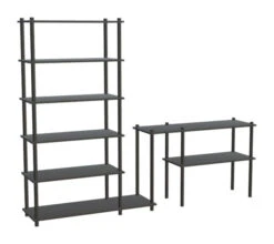 WOUD - Elevate Reolsystem 13, Sort