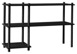 WOUD - Elevate Reolsystem 2, Sort