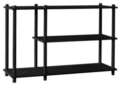 WOUD - Elevate Reolsystem 3, Sort