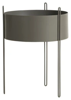 WOUD - Pidestall Planter L, Brun