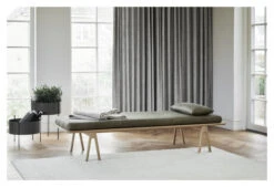 WOUD - Pidestall Planter M, Brun -UNOLIVING Butikk woud pidestall planter m brun blomsterkasser WO00549 3 2db5